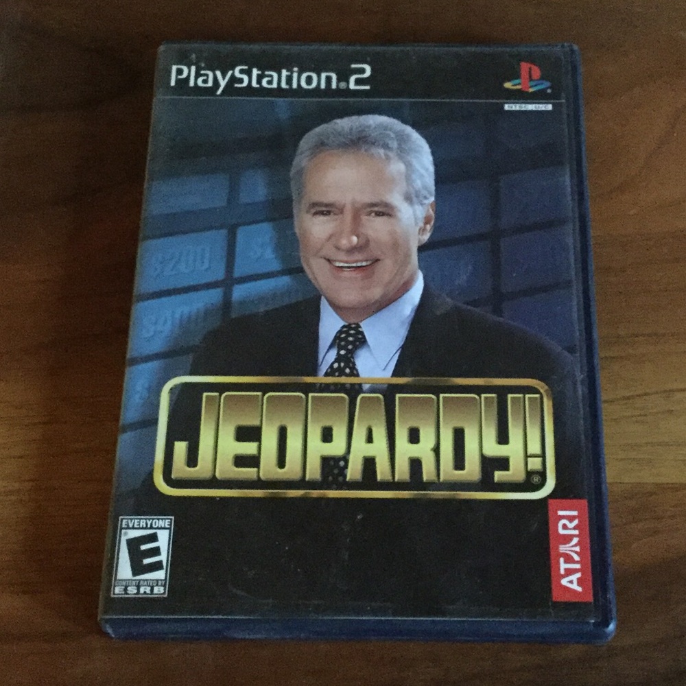 EUC PlayStation 2 PS2 Jeopardy Video Game